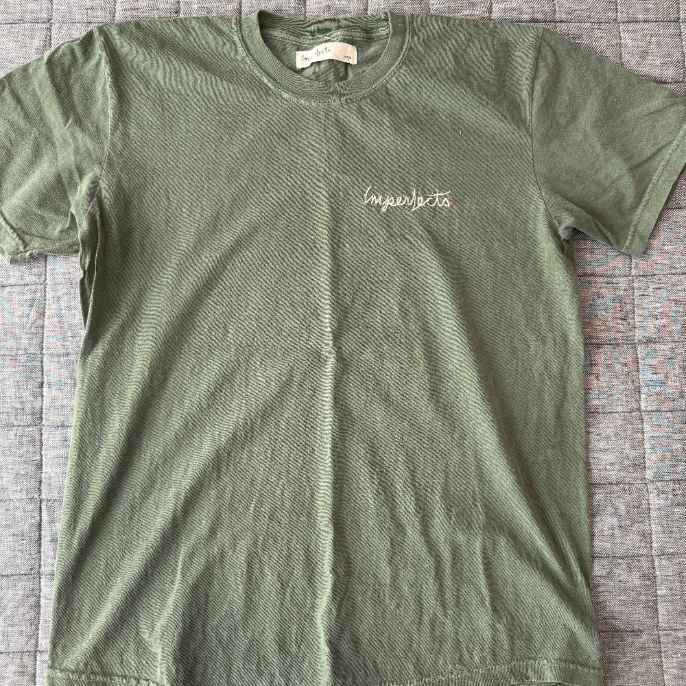 Imperfects San Diego Embroidered Heavyweight Tee - Cypress Green / L